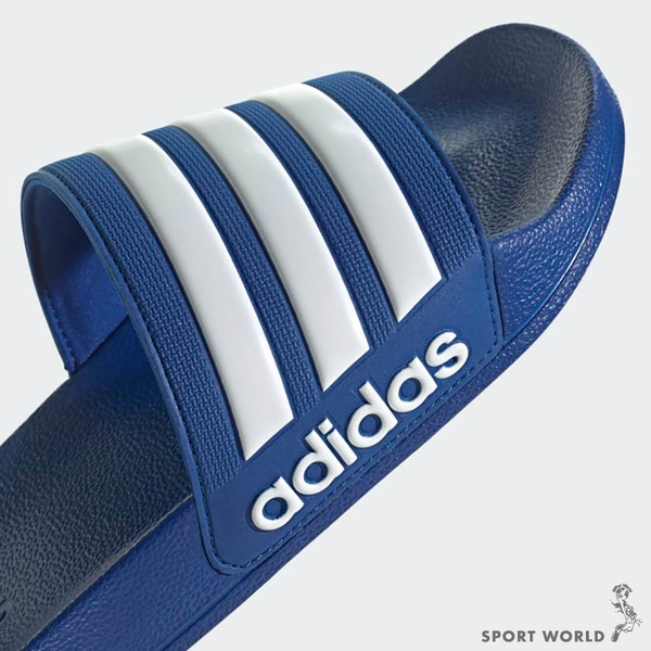 Adidas ADILETTE SHOWER 男鞋 拖鞋 防水 藍白【運動世界】GW1048 product thumbnail 7