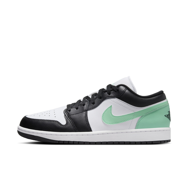 NIKE AIR JORDAN 1 LOW 男鞋 黑白綠 喬丹 休閒鞋 穿搭 運動 553558-131 product thumbnail 5