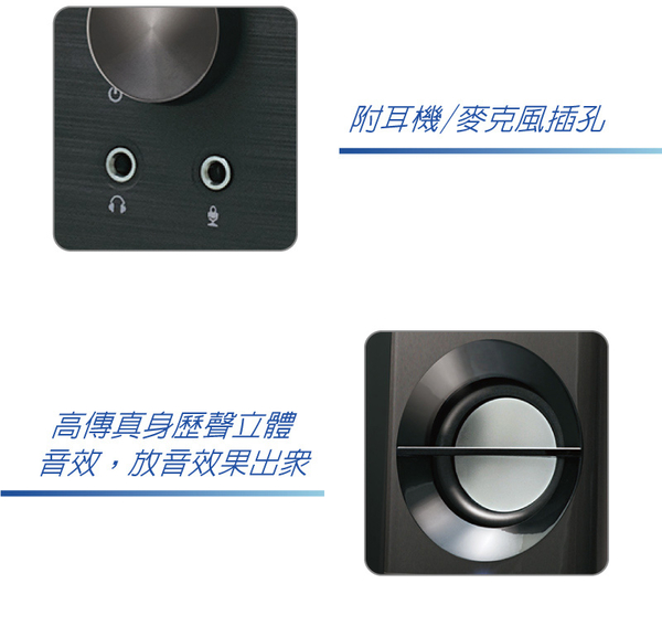 SANLUX SYSP-190 台灣三洋2.0聲道USB多媒體喇叭 product thumbnail 4