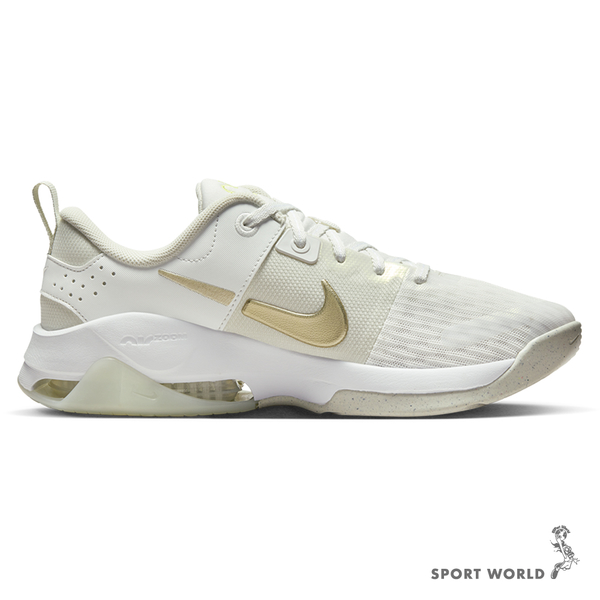 Nike 女鞋 訓練鞋 重訓 健身 Zoom Bella 6 Premium 白金【運動世界】FJ1589-100 product thumbnail 3