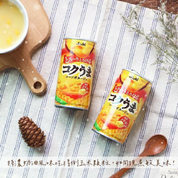 日本 Asahi朝日 玉米濃湯 [30入/箱] 185g 罐裝 販賣機 奶油玉米濃湯 玉米湯 飲品 product thumbnail 6