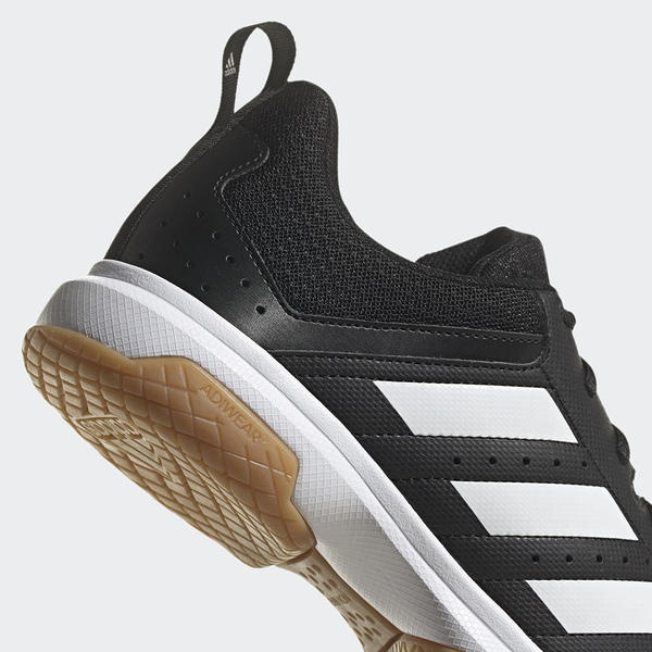 Adidas LIGRA 7 男鞋 女鞋 排球 羽球 皮革 網布 拼接 黑 白【運動世界】FZ4658 product thumbnail 8