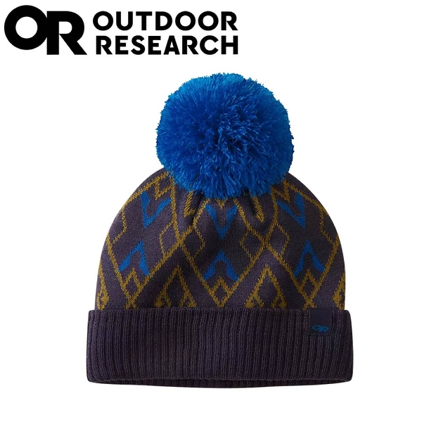 【Outdoor Research 美國 GRIDDLE BEANIE 羊毛透氣快乾保暖帽《深藍》】277639/毛帽