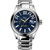 BALL Watch 騰雲號130週年台灣限定機械錶 NM9028C-S34C-BE/藍