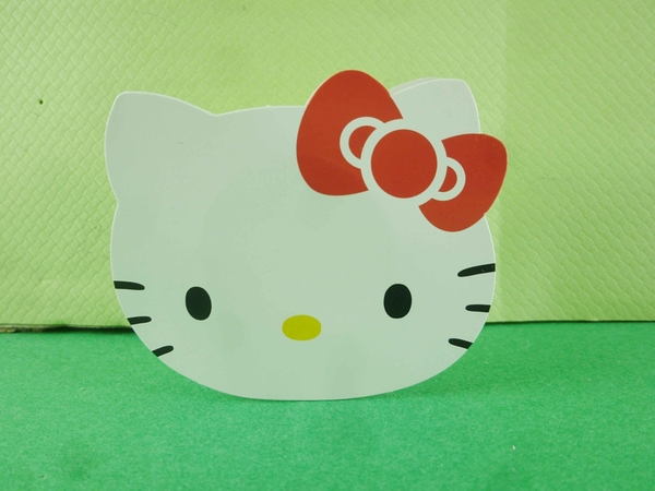 【震撼精品百貨】Hello Kitty 凱蒂貓~滾輪貼紙-白色大頭