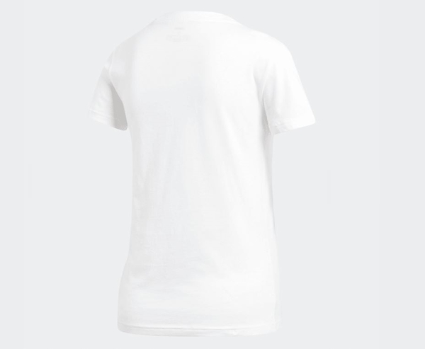 Adidas ESSENTIALS LINEAR T-SHIRT 女款白色短袖上衣-NO.DU0629 product thumbnail 2