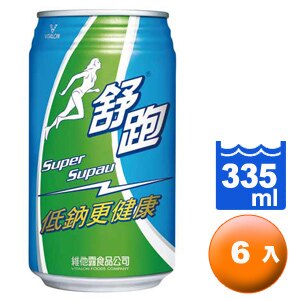 維他露 舒跑 運動飲料 易開罐 335ml (6入)/組【康鄰超市】