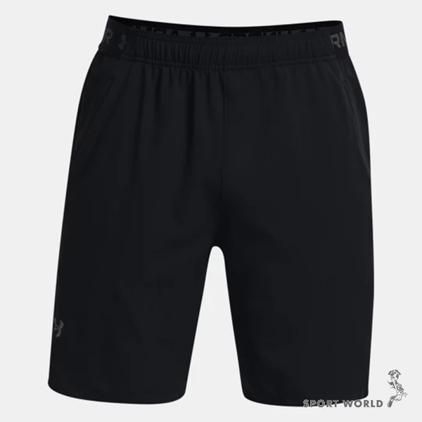 Under Armour UA 短褲 男裝 排汗 8吋 歐規 黑【運動世界】1370382-001