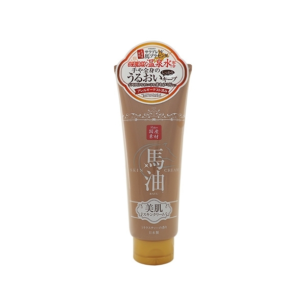日本 溫泉水馬油保濕潤膚乳霜(柑橘茶香)200g【小三美日】 product thumbnail 2