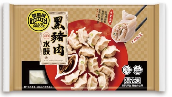 【黑橋牌】黑豬肉高麗菜水餃－冷凍 product thumbnail 3