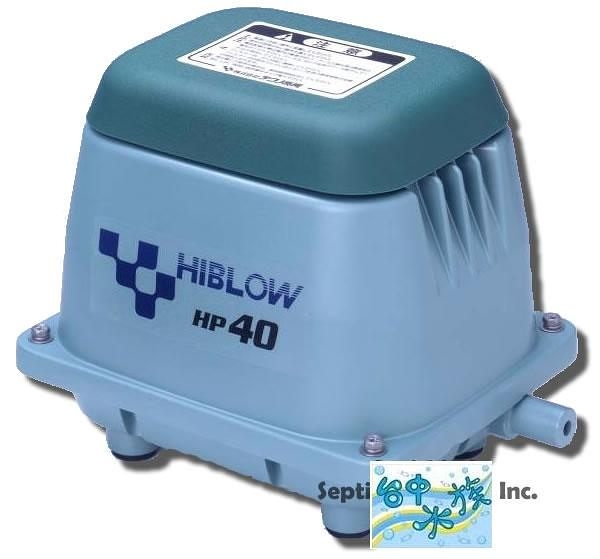 [台中水族]日本 HIBLOW-HP40 空氣幫浦 全天候打氣馬達-46L 特價 錦鯉 池塘 魚池專用