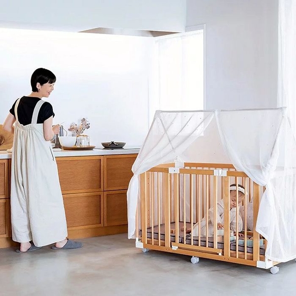 【預計7月底到貨】日本 farska 童趣森林5合1嬰兒大床 Long|嬰兒床 product thumbnail 5