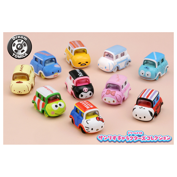 【震撼精品百貨】 TOMICA多美~Dream TOMICA 夢幻多美小汽車 三麗鷗家族(10款圖案/隨機出貨)#13390