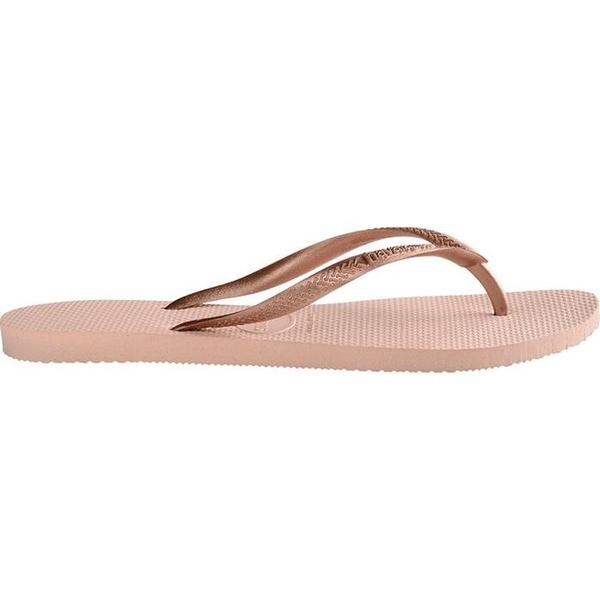 havaianas 哈瓦士 巴西人字拖 女款 Slim 粉 涼鞋 拖鞋 夾腳拖 海灘鞋【南風百貨】 product thumbnail 4