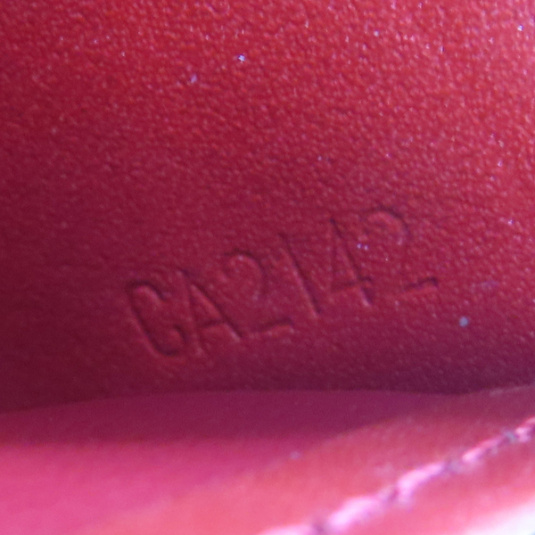 【二手名牌BRAND OFF】LOUIS VUITTON LV 路易威登 紅色 漆皮皮革 Zippy Wallet 拉鍊長夾 M91981 product thumbnail 6