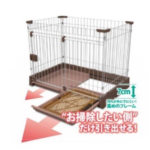 『寵喵樂旗艦店』【免運】日本Marukan狗貓小動物寵物無上蓋狗屋DP-924狗籠-M號 product thumbnail 3