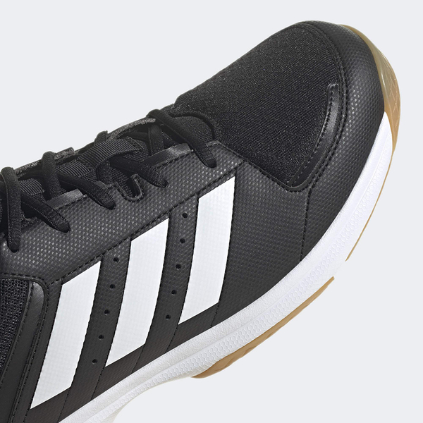 Adidas LIGRA 7 男鞋 女鞋 排球 羽球 皮革 網布 拼接 黑 白【運動世界】FZ4658 product thumbnail 10