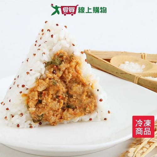 喜生三角飯糰(打拋豬肉)120GX4入/盒【愛買冷凍】