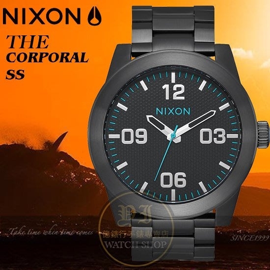 NIXON 實體店The Corporal 型男腕錶A346-602公司貨/潮流/大錶徑/極限運動/禮物