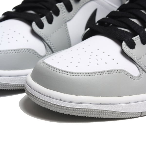 NIKE 休閒鞋 AIR JORDAN 1 LIGHT SMOKE GREY 煙灰 灰白 男 554724-092 product thumbnail 2