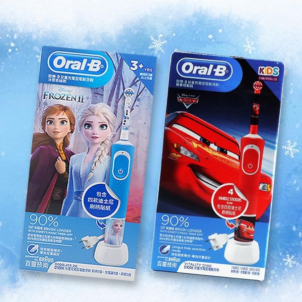 Oral-B 歐樂B 兒童充電電動牙刷(1組入) 賽車總動員／冰雪奇緣 款式可選【小三美日】 DS005910