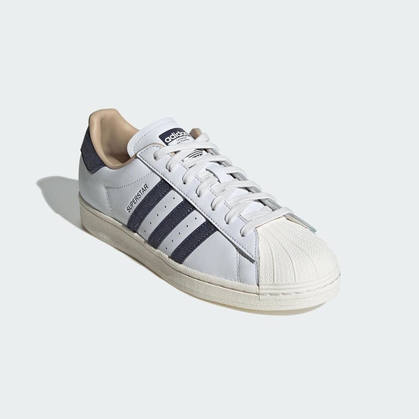 Adidas Superstar 男 休閒鞋 運動 經典 復古 貝殼頭 皮革 奶油底 百搭 白 ID4685