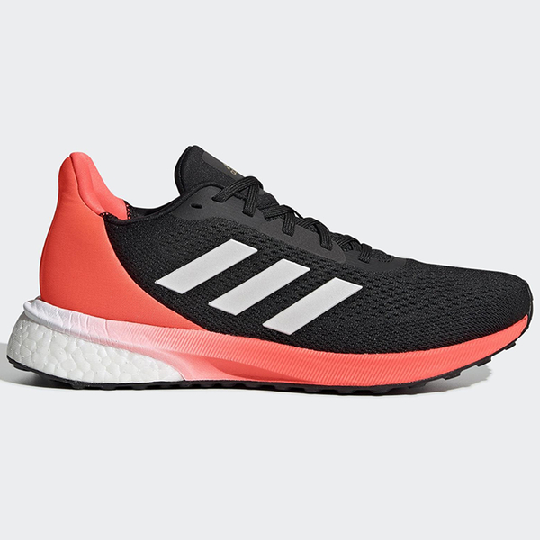 ADIDAS ASTRARUN 女鞋 慢跑 緩震 透氣 Boost+Bounce雙中底 耐磨 黑 橘【運動世界】EH1528