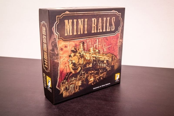 『高雄龐奇桌遊』迷你鐵道王 Mini Rails 英文版 附繁體中文說明書 正版桌上遊戲專賣店 product thumbnail 6