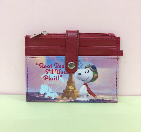 【震撼精品百貨】史奴比Peanuts Snoopy ~SNOOPY短夾零錢包-飛行員#21409 product thumbnail 2