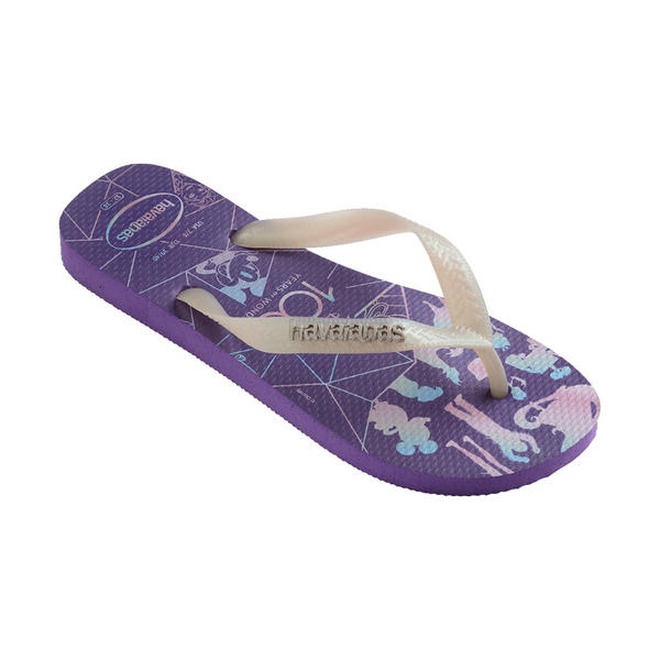 HAVAIANAS 哈瓦仕 人字拖 紫 迪士尼100周年 夾腳拖 女 41486173503U product thumbnail 3