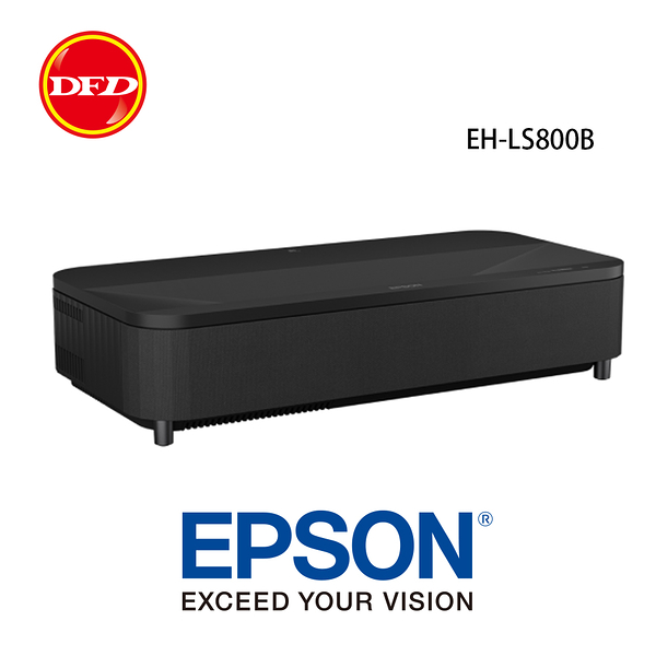 【贈BOSE Revolve II】 EPSON EpiqVision Ultra EH-LS800 B 4K雷射投影大電視 黑色 原廠公司貨