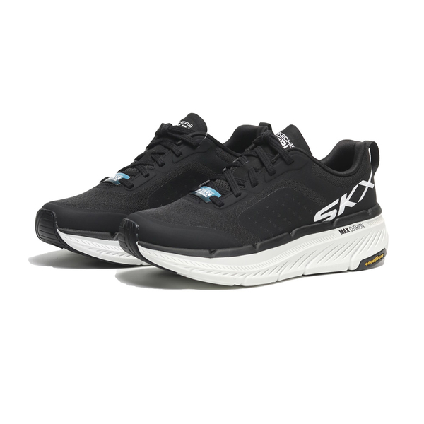 SKECHERS 慢跑鞋 MAX CUSHIONING PREMIER 2.0 黑白 男 220823BKW