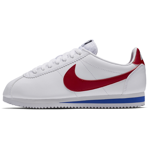 【現貨】NIKE CLASSIC CORTEZ LEATHER 男鞋 女鞋 休閒 阿甘 皮革 經典 白紅藍【運動世界】807471-103