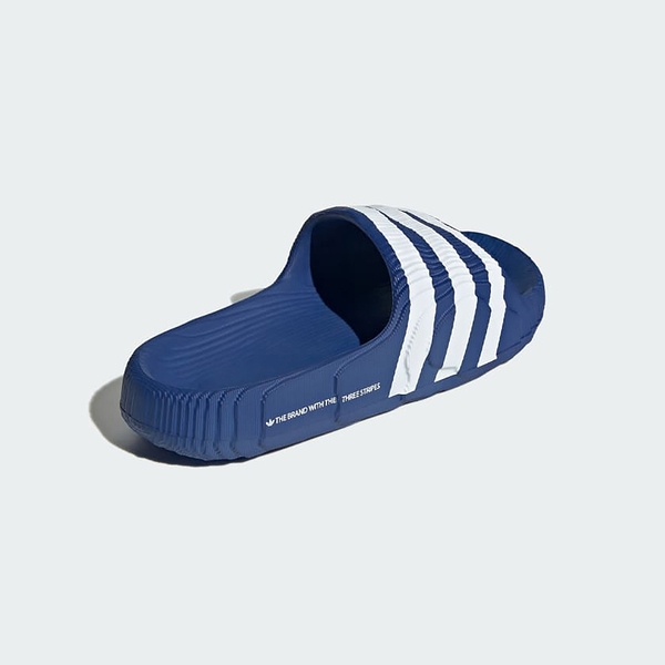 adidas ADILETTE 22 拖鞋 男 穿搭 夏日 運動 三葉草 藍白 IF3667 product thumbnail 3