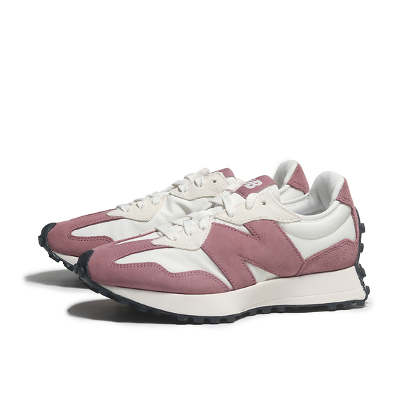 NEW BALANCE 休閒鞋 NB 327 梅紅 麂皮 復古 女 WS327MB