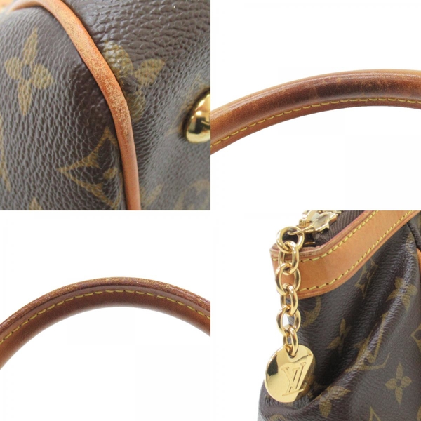 【二手名牌BRAND OFF】LOUIS VUITTON LV 路易威登 原花 帆布 Tivoli PM 手提包 金扣 M40143 product thumbnail 10