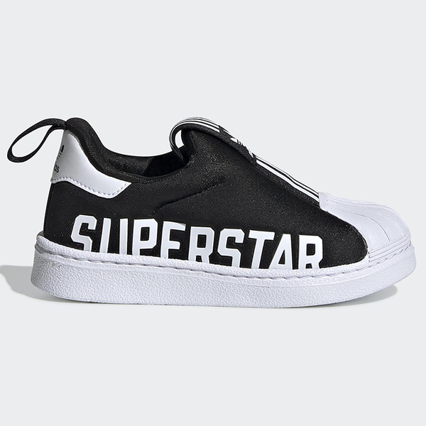 ADIDAS SUPERSTAR 360 X C 童鞋 小童 休閒 貝殼頭 百搭 黑 白【運動世界】EG3408