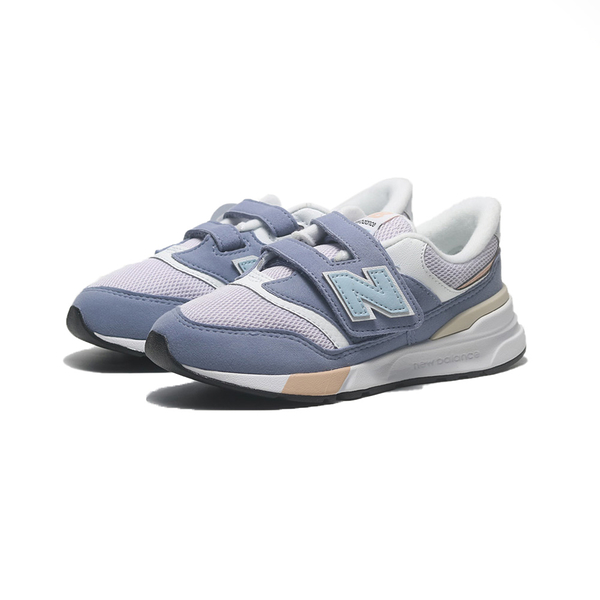 NEW BALANCE 童鞋 NB 997 紫粉藍 黏帶 中童 PZ997REL