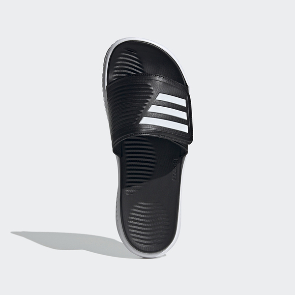 ADIDAS 愛迪達 ALPHABOUNCE SLIDE 2.0 黑白色 拖鞋 男 運動 GY9415