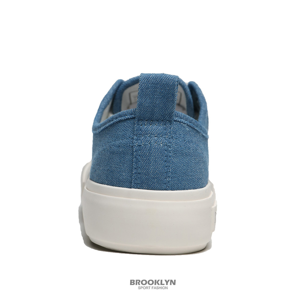 KANGOL 休閒鞋 藍 方標 解構 帆布鞋 女 (布魯克林) 6222160380 product thumbnail 5