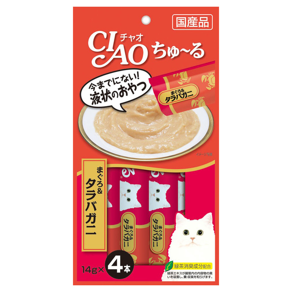 【15包免運費】日本 CIAO 啾嚕貓肉泥 貓咪零食肉泥條 14g*4入(多種口味15包組)貓肉泥 product thumbnail 6