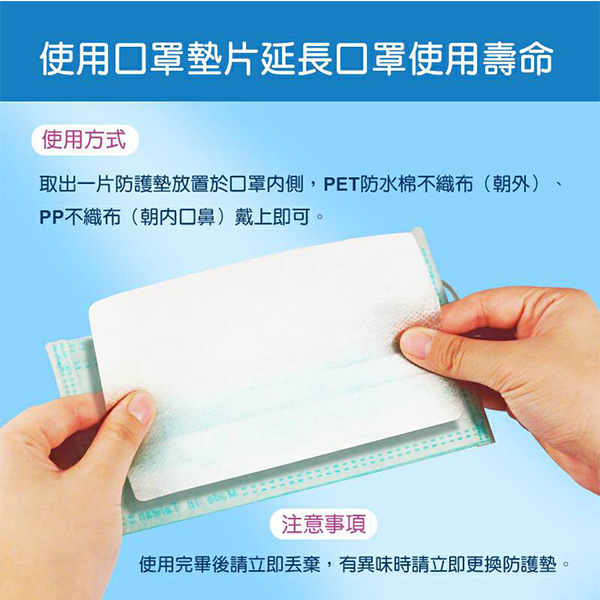 台灣製造口罩防護墊30入 盒防潑水pp不織布延長口罩壽命 小紅帽美妝 Npro 小紅帽美妝 Yahoo奇摩超級商城