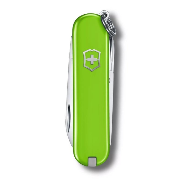 【Victorinox 瑞士維氏】瑞士刀CLASSIC SD 小型袋裝刀 7用刀 58mm-酪梨綠(0.6223.43G) product thumbnail 2