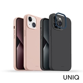 【南紡購物中心】UNIQ iPhone 14 Pro LinoHue 液態矽膠雙色鏡頭防摔手機殼 支援Magclick