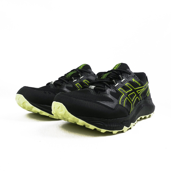 ASICS GEL-SONOMA 7 GTX 男 黑色 螢光綠 戶外 越野 慢跑鞋 1011B593-005