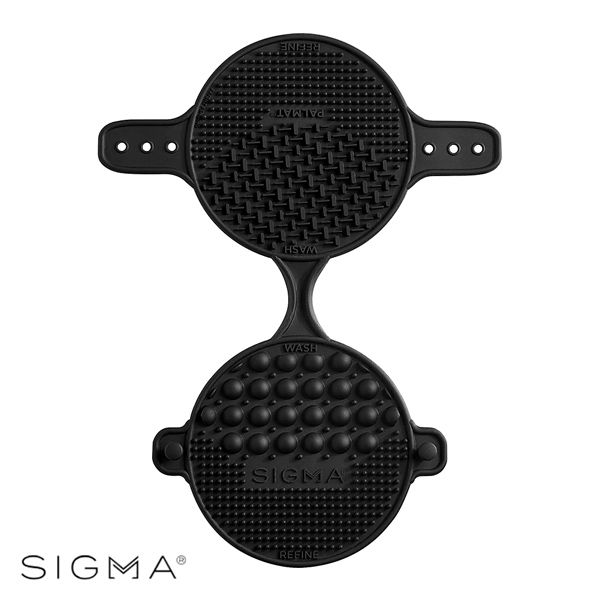 Sigma 簡易手掌型刷具清潔墊-黑 Palmat - WBK SHOP
