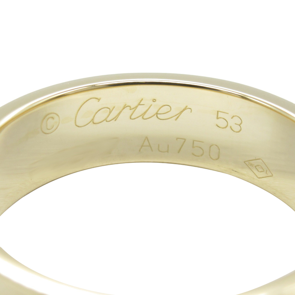 【二手名牌BRAND OFF】Cartier 卡地亞 Love系列 18K金 戒指 #53 product thumbnail 4