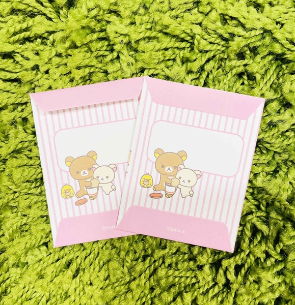 【震撼精品百貨】Rilakkuma San-X 拉拉熊懶懶熊~拉拉熊 紅包袋 禮金袋6入-下午茶*60570 product thumbnail 3