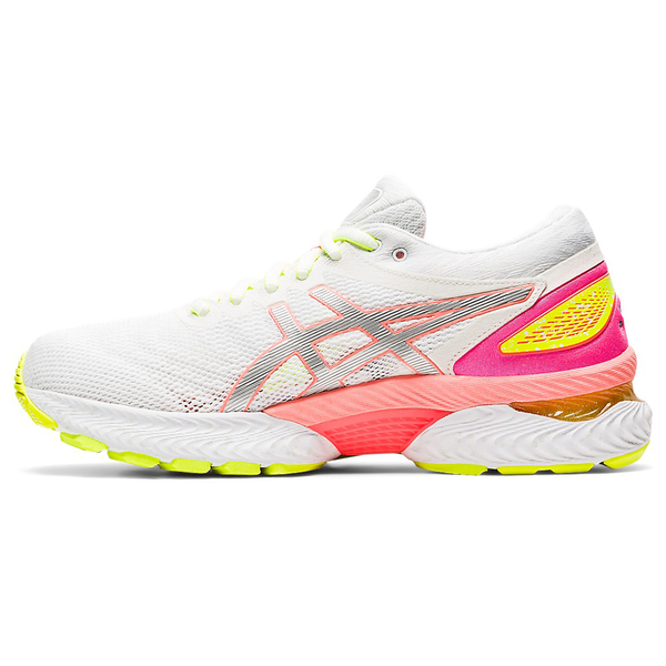 ASICS GEL-NIMBUS 22 女鞋 慢跑 包覆 機能 中底 回彈 耐磨 舒適 白【運動世界】1012A766-100 product thumbnail 2