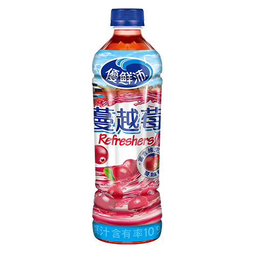 優鮮沛蔓越莓綜合果汁500ml*4入【愛買】 product thumbnail 2